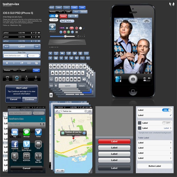 I-Phone-GUI-PSD