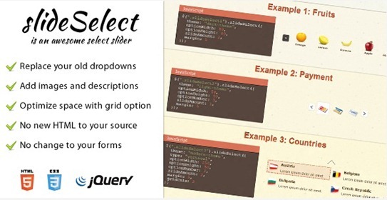 jquery slider plugins