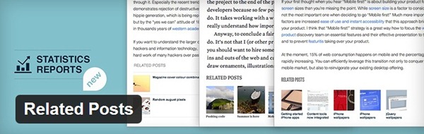 wordpress related posts plugin