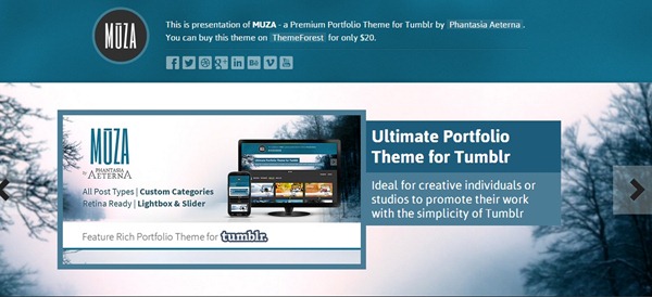 tumblr themes for portfolio blogs