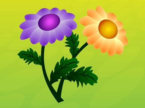 floral vector graphics