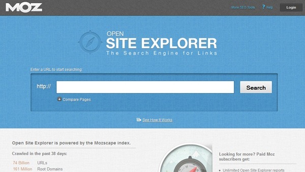 open site explorer