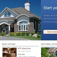 real estate website template