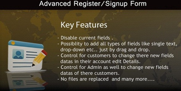 advanced signup form