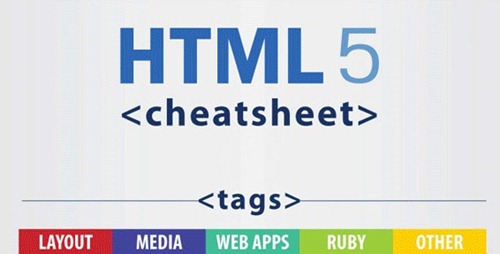 ultimate html5 cheat sheet