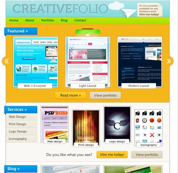 vibrant portfolio