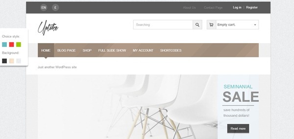 wordpress ecommerce theme