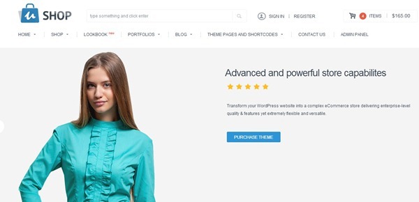 wordpress ecommerce theme