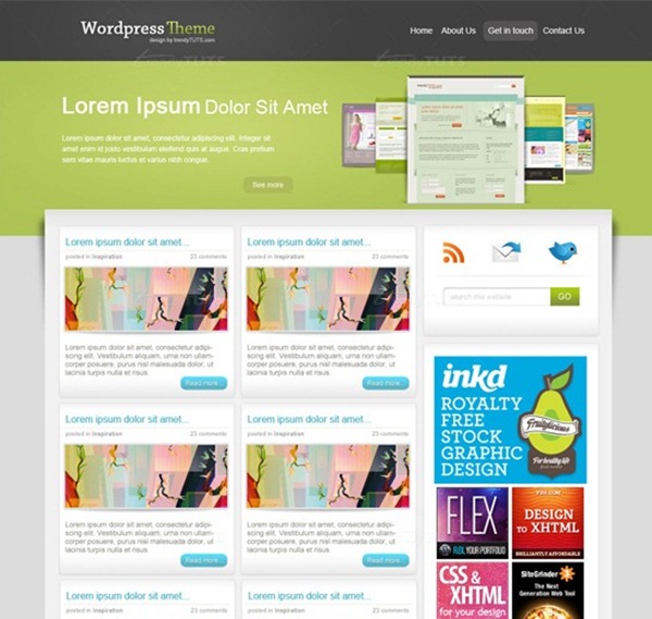 wordpress theme