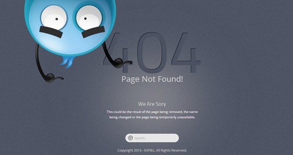 404 page