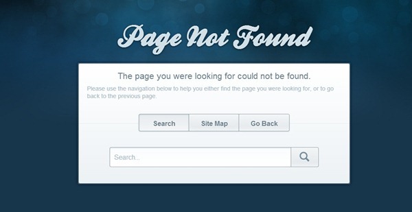 404 page