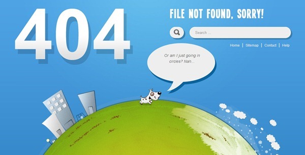 404 page