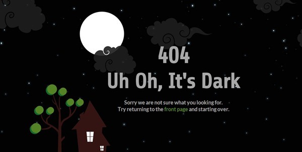 404 page