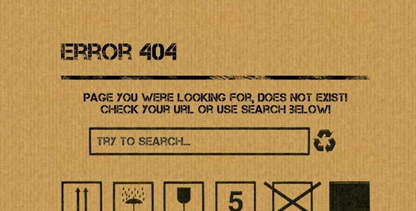 404 page