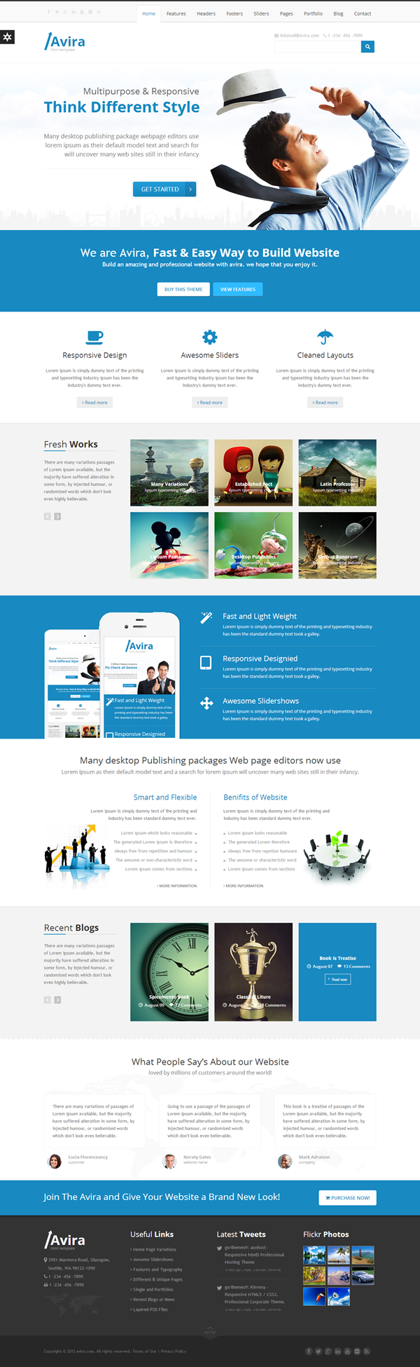 Avira   Multipurpose Template