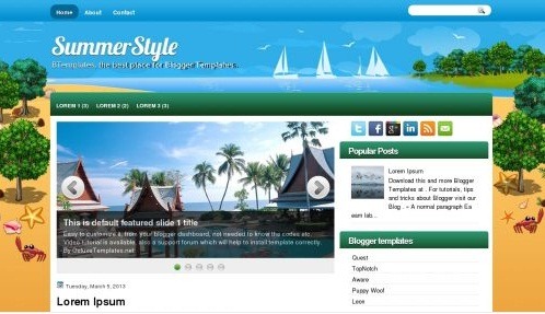 blogger template