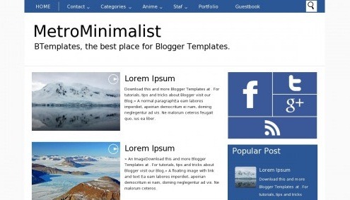 blogger template