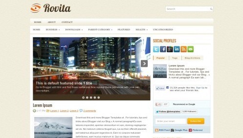 blogger template