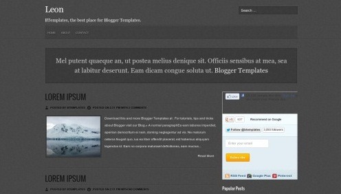 blogger template