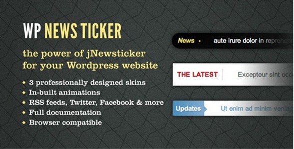 news ticker