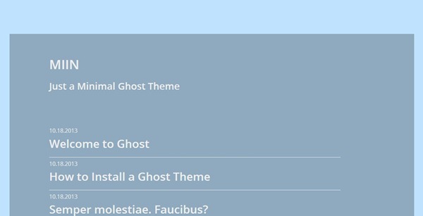 ghost themes