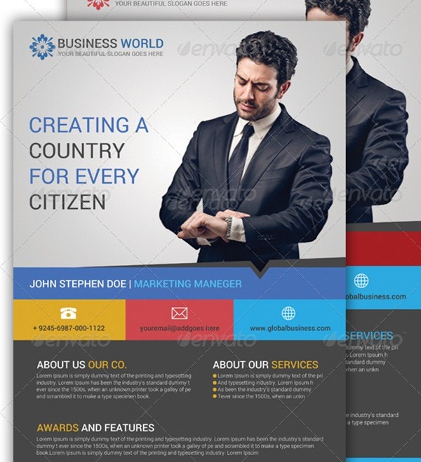 corporate flyer templates