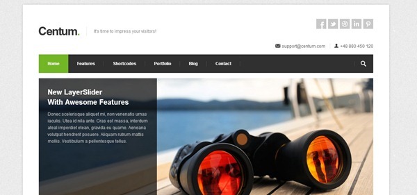 website template