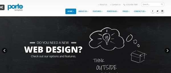 website template