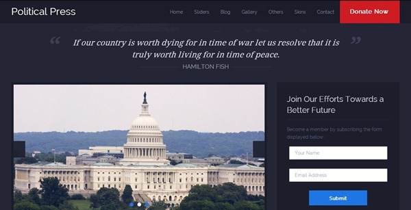 non profit wordpress themes