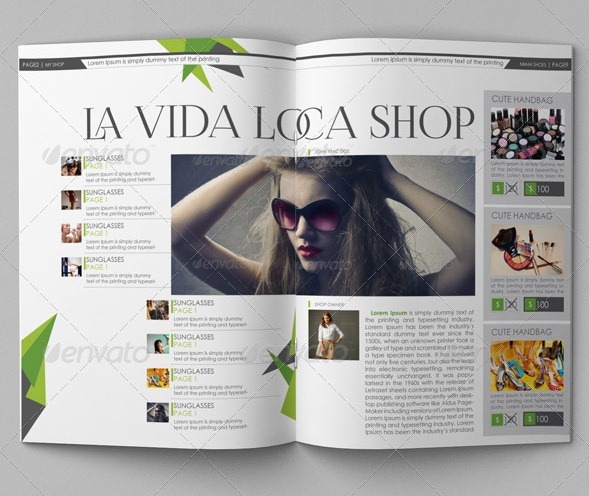 brochure catalog template