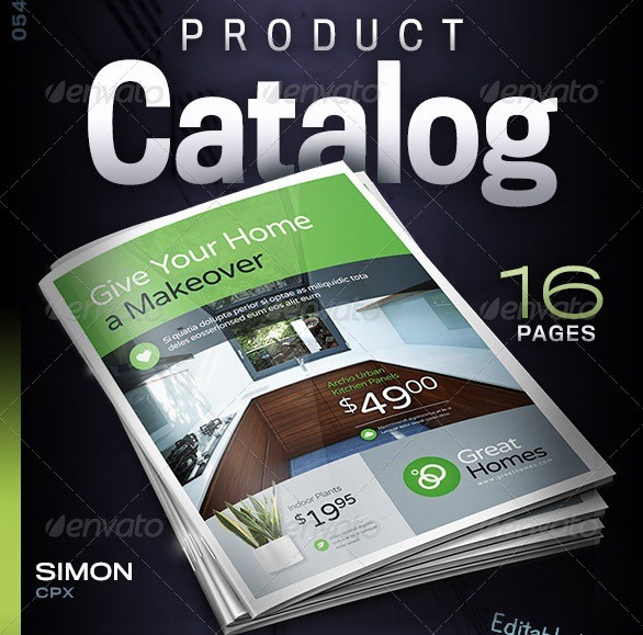 brochure catalog template