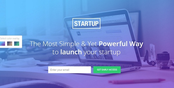 unbounce landing page template