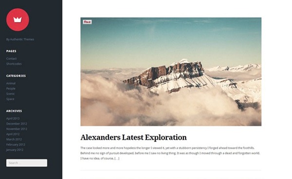 responsive wordpress theme