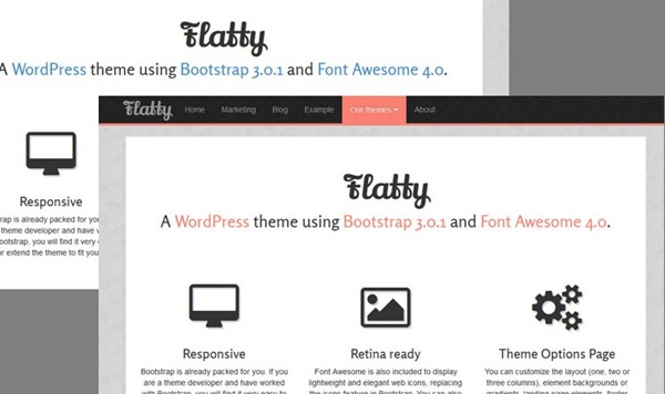 responsive wordpress theme