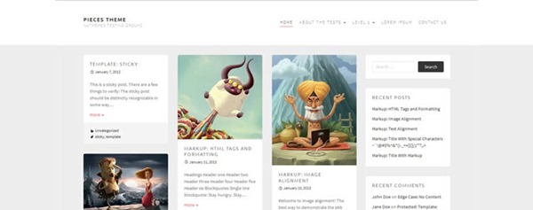 responsive wordpress theme