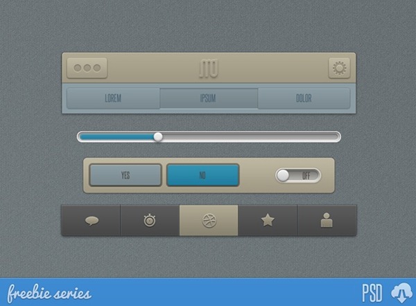 FREE PSD App UI Kits