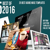 Best Adobe Muse Templates : September 2016 Edition