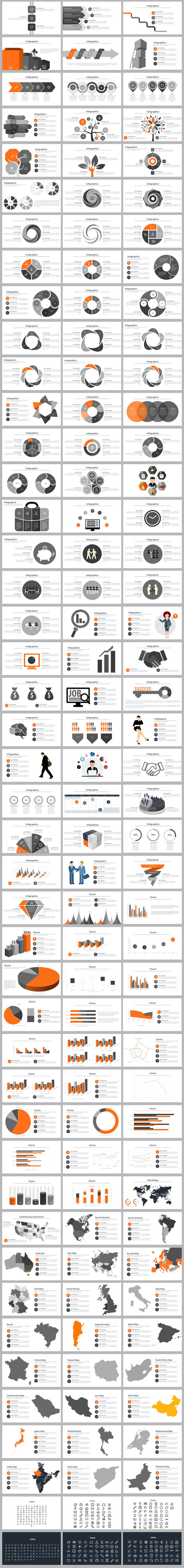 Marketing Chart Powerpoint Template - 2